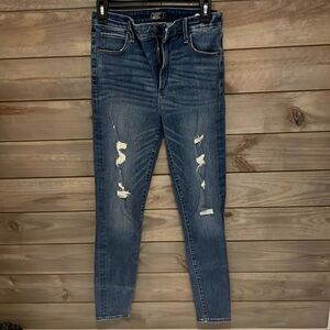 Abercrombie Super Skinny High rise jeans